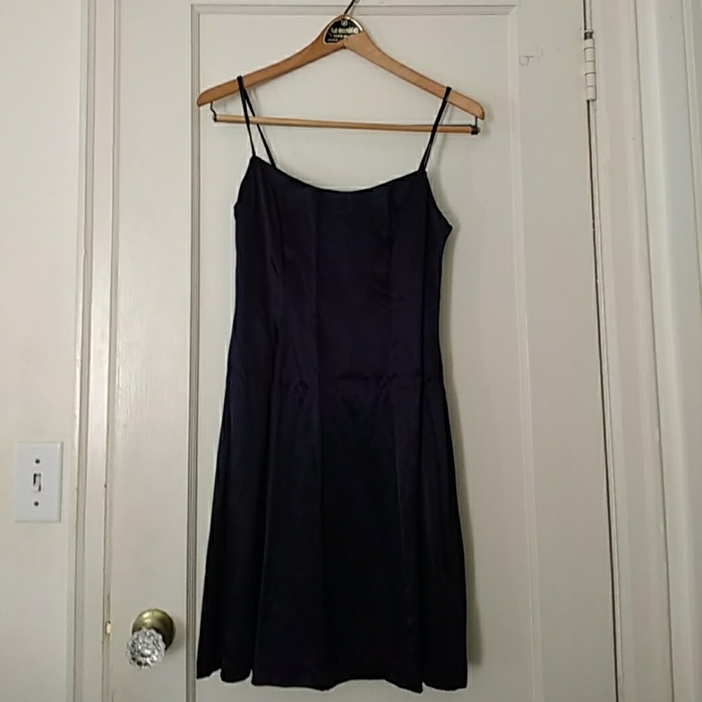 Vintage 90's deep purple slip dress